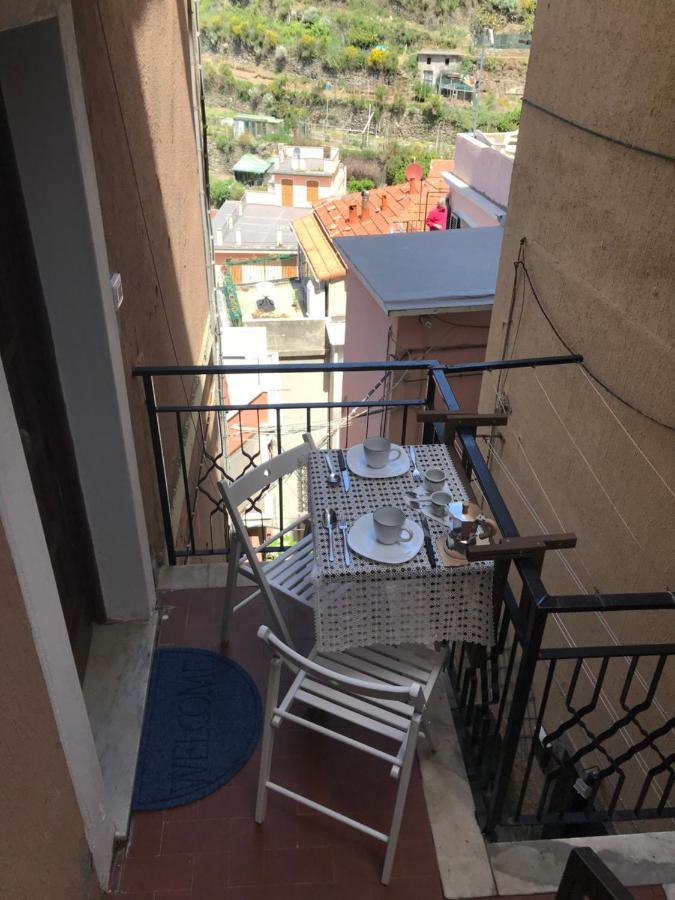 Hannette Cinqueterre Apt Libeccio Manarola Extérieur photo