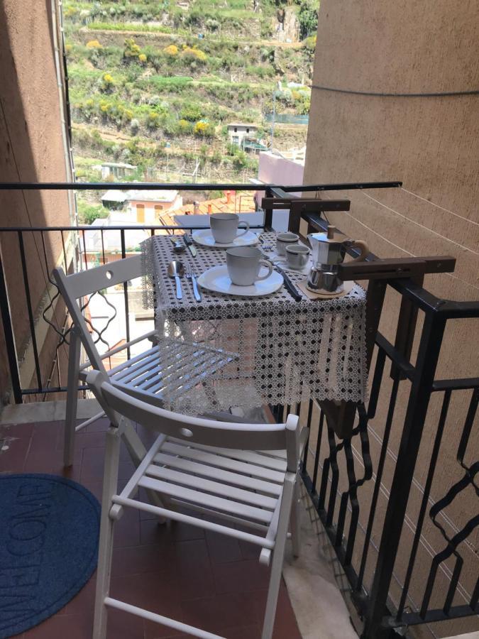 Hannette Cinqueterre Apt Libeccio Manarola Extérieur photo